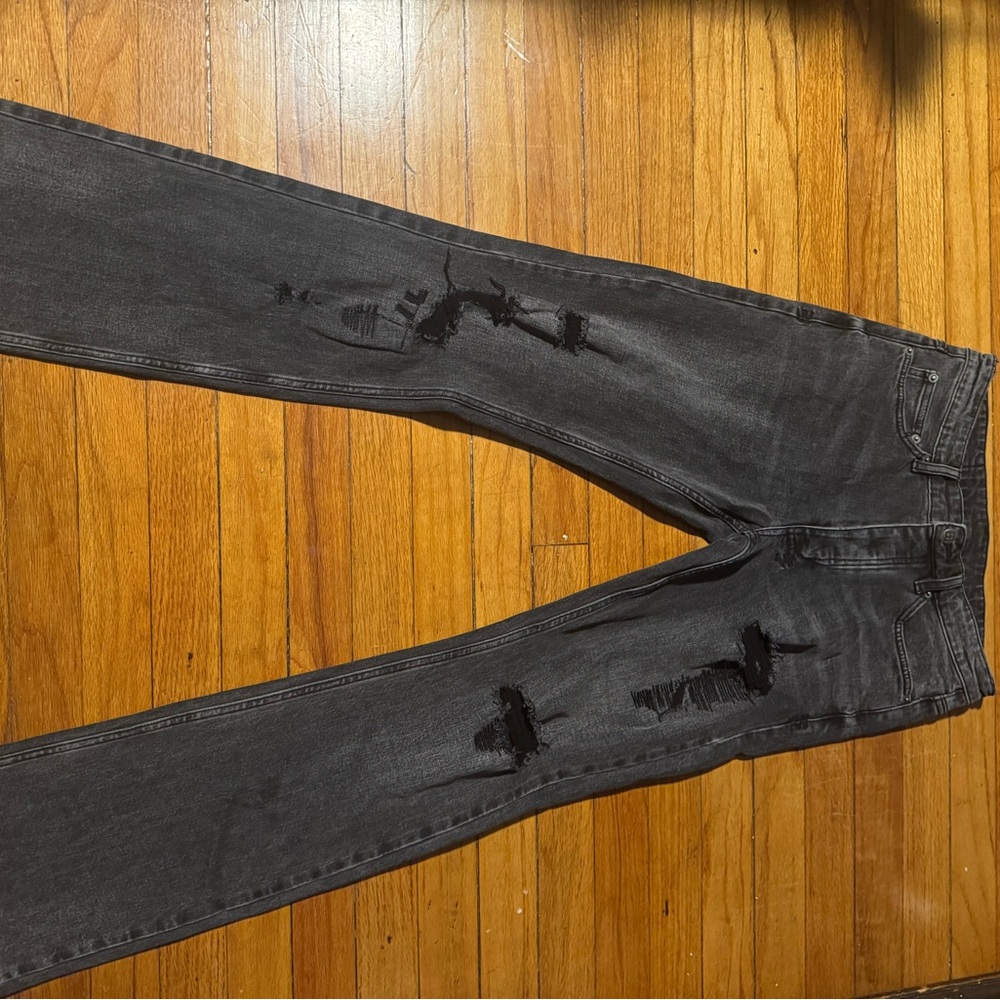 Distressed Black Ksubi Jeans size 28